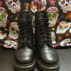 Dr. Martens Women's Black Combat Boots